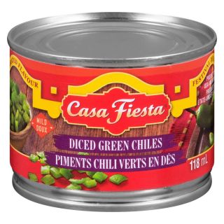 CASA FIESTA DICED GREEN CHILIES