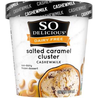SO DELICIOUS SALTED CARAMEL CLUSTER ICE CREAM