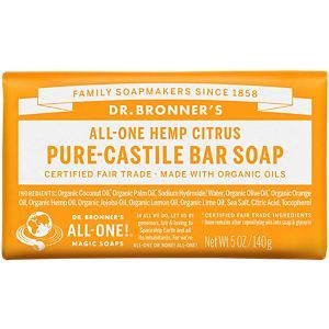 DR. BRONNER'S SOAP BAR CITRUS