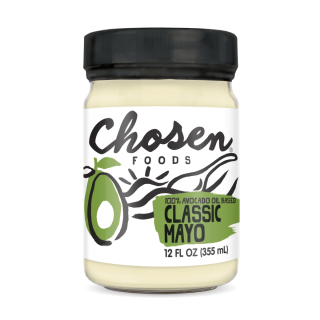CHOSEN FOODS CLASSIC MAYONNAISE MADE WITH 100% AVOCADO OIL