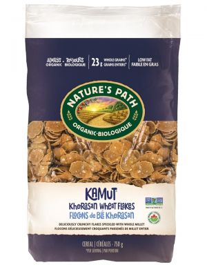 NATURE'S PATH ORGANIC KAMUT  WHEAT FLAKES CEREAL