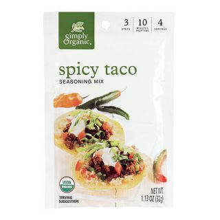 SIMPLY ORGANIC TACO MIX SPICY