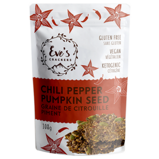 EVE'S CRACKERS CHILLI PEPPER PUMPKIN SEEDS