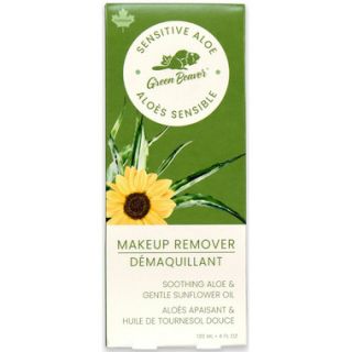 GREEN BEAVER SENSITIVE ALOE MAKEUP REMOVER