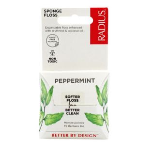 RADIUS PEPPERMINT SPONGE FLOSS 