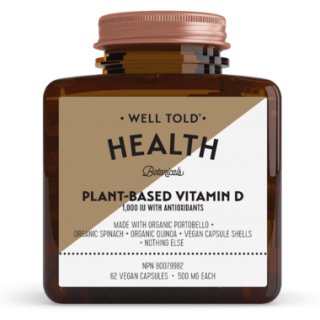 WELL TOLD HEALTH PLANT BASED VITAMINE D