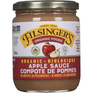 FILSINGER'S ORGANIC FOODS  APPLE SAUCE