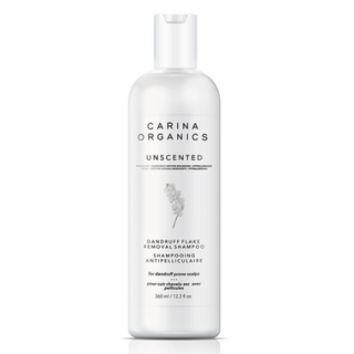 CARINA ORGANICS UNSCENTED DANDRUFF REMOVAL SHAMPOO