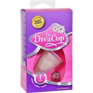 DIVA CUP REUSABLE MENSTRUAL CUP SIZE 1
