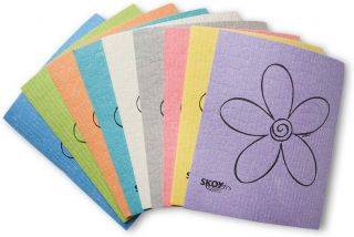 SKOY FLOWER PRINT MULTI USE CLEANING CLOTH