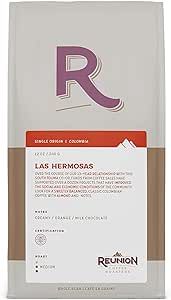 REUNION COFFEE ROASTERS LAS HERMOSAS MEDIUM COFFEE BEANS