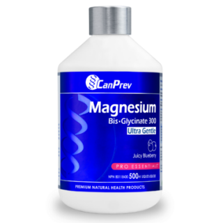 CANPREV MAGNESIUM BIS-GLYCINATE 300 ULTRA GENTLE JUICY BLUEBERRY LIQUID