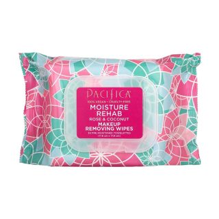 PACIFICA MOISTURE REHAB ROSE & COCONUT MAKEUP REMOVING WIPES