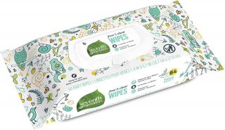 SEVENTH GENERATION BABY WIPES 64 COUNT