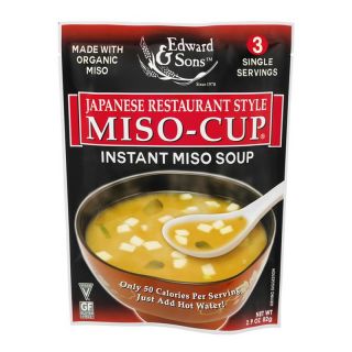 EDWARD&SONS MISO CUP JAPANESE RESTAURANT STYLE