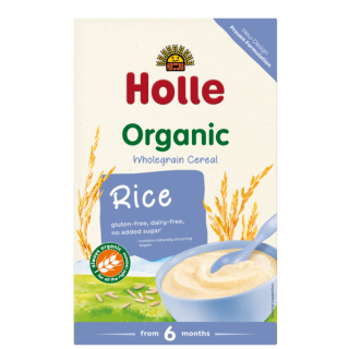 HOLLE ORGANIC WHOLE GRAIN RICE CEREAL