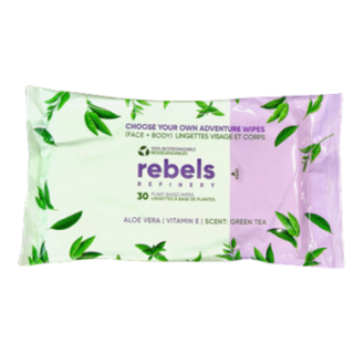 REBELS REFINERY PLANT BASED WIPES FACE & BODY