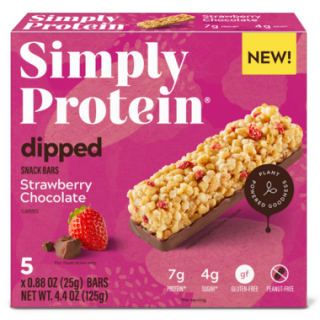 SIMPLY PROTEIN STRAWBERRY CHOCOLATE SNACK BARS
