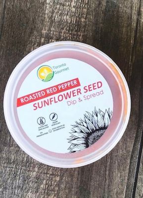 J&W FARMS ROASTED RED PEPPER SUNFLOWER SEED DIP