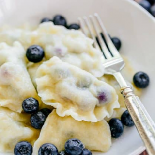 STEFANIA BLUEBERRIES PIEROGIES