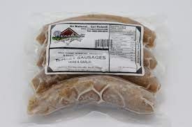 BROOKERS TURKEY SAUSAGES HERB AND GARLIC