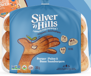 SILVER HILLS SPROUTED BURGER BUNS