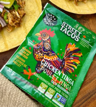 CASA BONITA STREET TACOS CHICKEN TINGA SEASONNING