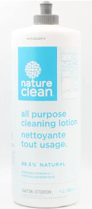 NATURE CLEAN ALL PURPOSE CLEANING LOTION