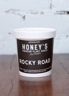 HONEY'S ROCKY ROAD VEGAN ICE CREAM