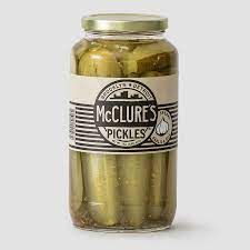McCLURE'S PICKLES GARLIC AND DILL SPEARS