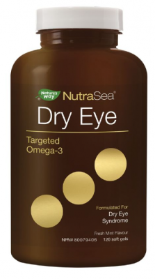 DRY EYE TARGETED OMEGA -3 NATURE'S WAY 120 GELS