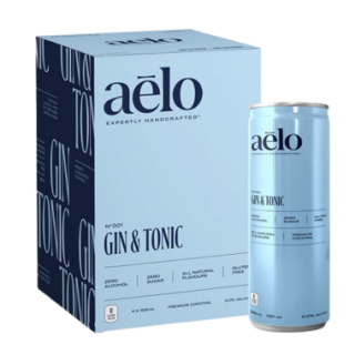 AELO GIN & TONIC NON ALCOHOLIC 