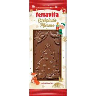 TERRAVITA MILK CHOCOLATE WITH HOLIDAY SHAPES