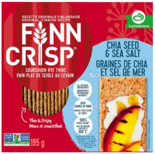 FINN CRISP CHIA SEED & SEA SALT THIN CRISP