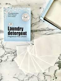 ESSENCE OF LIFE ORGANICS LAUNDRY DETERGENT STRIPS UNSCENTED