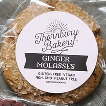 THORNBURY BAKERY GINGER MOLASES COOKIE
