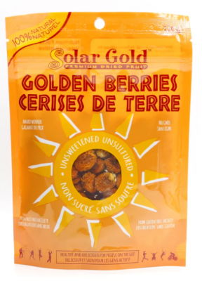 SOLAR GOLD PREMIUM DRIED FRUIT GOLDEN BERRIES