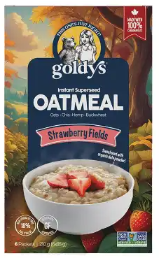 GOLDY’S SUPERSEED OATMEAL STRAWBERRY FIELDS