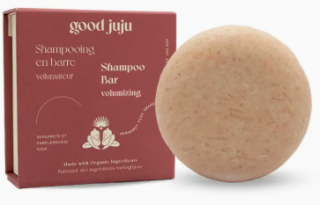 GOOD JUJU BERGAMOT PINK GRAPEFRUIT VOLUMIZING SHAMPOO BAR