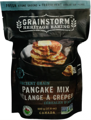 GRAINSTORM HERITAGE BAKING ANCIENT GRAIN PANCAKE MIX