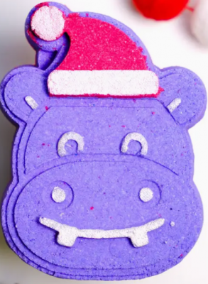 HAPPY HIPPO CHRISTMAS BATH BOMB