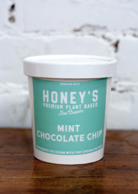 HONEY'S MINT CHOCOLATE CHIP VEGAN ICE CREAM