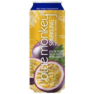 BLUE MONKEY SPARKLING  WATER PASSIONFRUIT