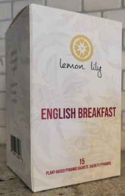 LEMON LILY ENGLISH BREAKFAST TEA 