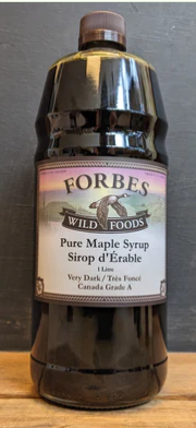 FORBES WILD FOODS MAPLE SYRUP DARK LARGE
