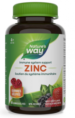NATURE'S WAY ZINC GUMMIES