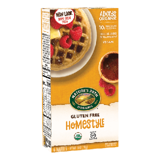 NATURES PATH WAFFLES HOMESTYLE