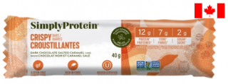 SIMPLY PROTEIN DARK CHOCOLATE SALTED CARAMEL CRISPY BARS