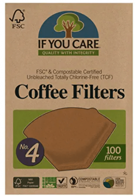 IF YOU CARE COFFEE FILTER SIZE 4