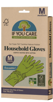 IF YOU CARE HOUSEHOLD GLOVES MEDIUM SIZE